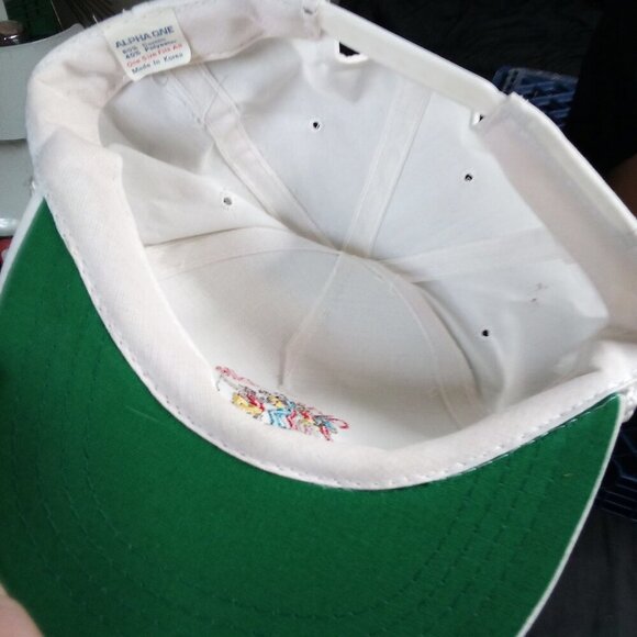 Deadstock Vintage Oldsmobile Scramble Golf Tournament Rope Snap Trucker Hat Cap - Picture 6 of 6